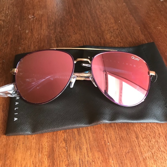 QUAY || Single Purple/Light Pink sunglasses